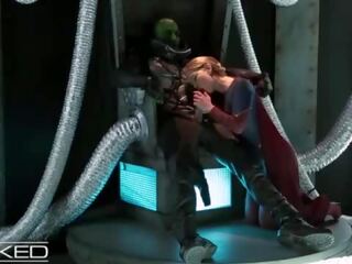 Wickedparodies - supergirl menggoda braniac ke anal seks film