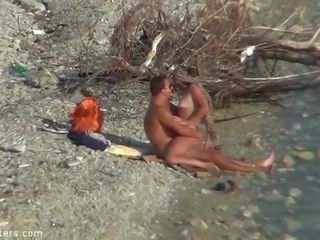 Fantastic Duo Enjoy Good porn Time At Nudist Beach Spycam