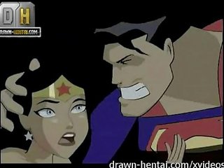 Justice League adult video - Superman for Wonder Woman
