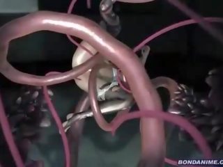Raging 3d tentacles banged a darling nasty