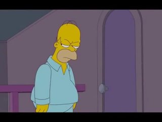 Simpsons 헨타이 homer 잤어요 marge