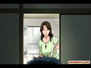 Tettona giapponese hentai mamma smashing gangbanged