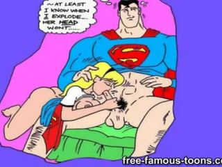 Superman and Supergirl orgies